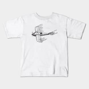 Plane Retro / Vintage Kids T-Shirt